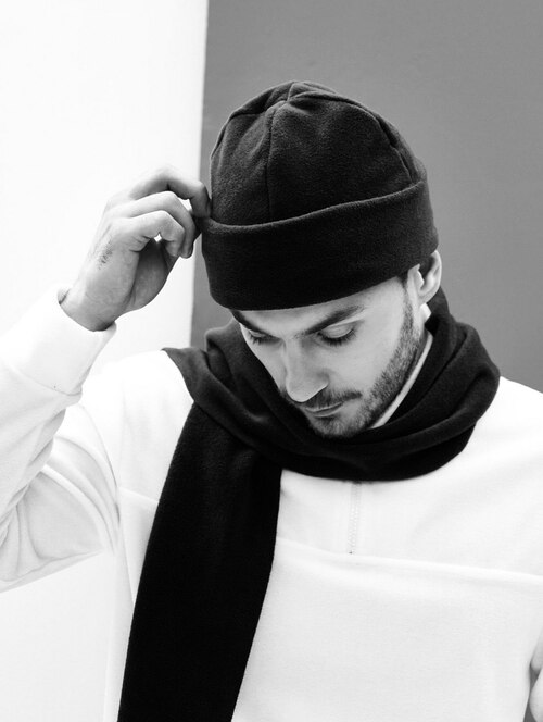 Подарочный набор шапка и шарф (вид 2) Подарочный набор шапка и шарф (фото, вид 2)