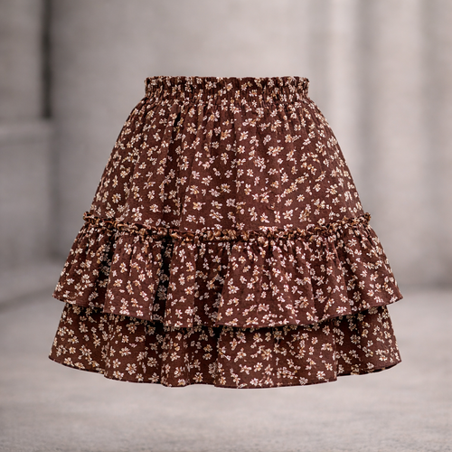 Юбка с воланами (вид 1) Юбка с воланами (фото, вид 1)